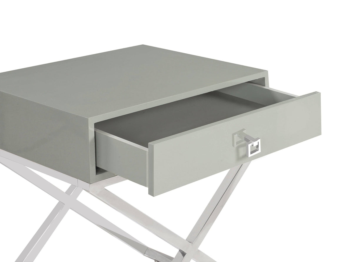 Grey Side Table A490
