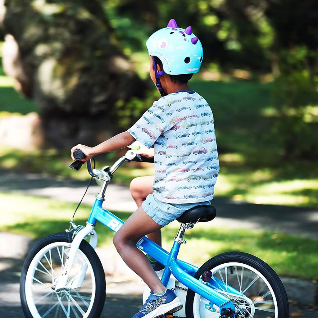 Blue Kids Bike with Training Wheels & Coaster Brake D723209