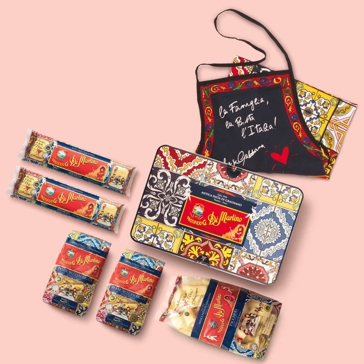 Pasta & Apron Tin Box Set, 5.1 lb C17430