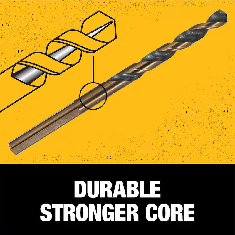Black and Gold 10-Piece Drill Bit Set C72214