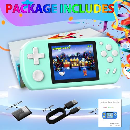 218 Video Games Portable Handheld Gaming Player (Blue) E50120