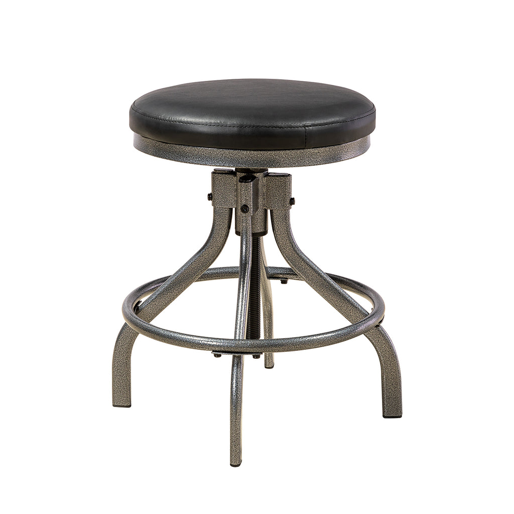 3 Piece Dining Set with 2 Swivel Stools BROWN H56892