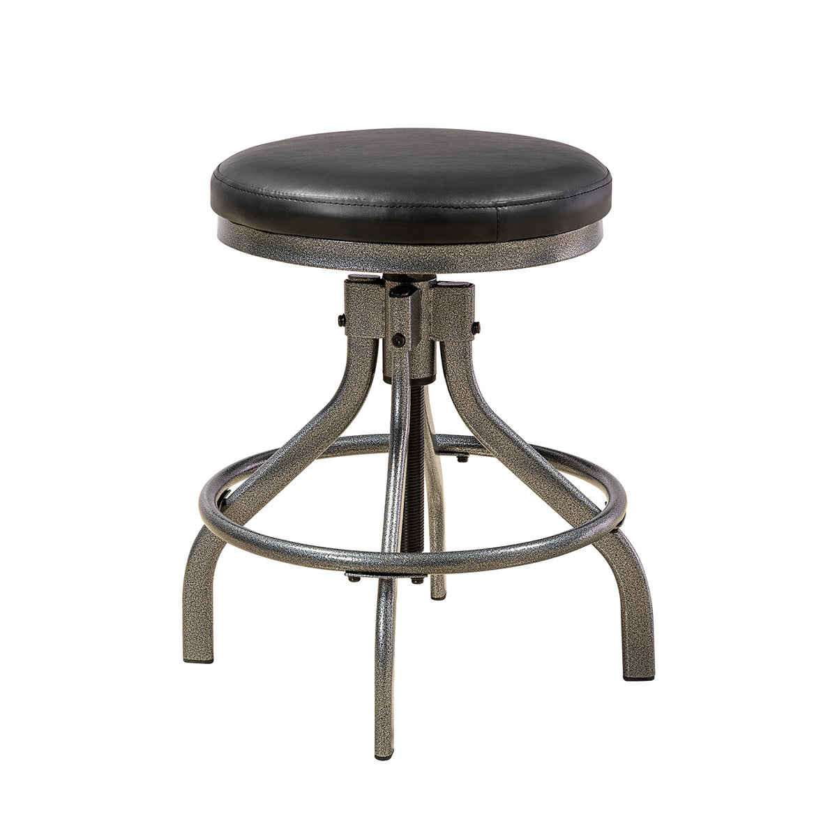 3 Piece Dining Set with 2 Swivel Stools BROWN H56892