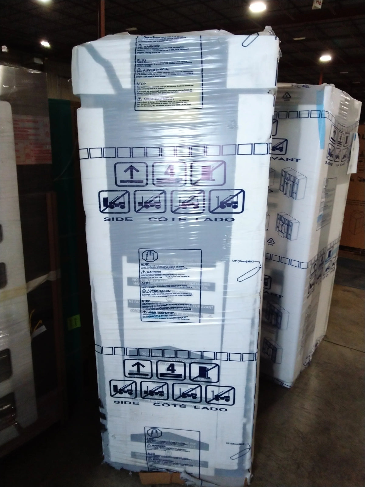 33 In. 19 Cu. Ft. Stainless Steel Single Door All Refrigerator J53063