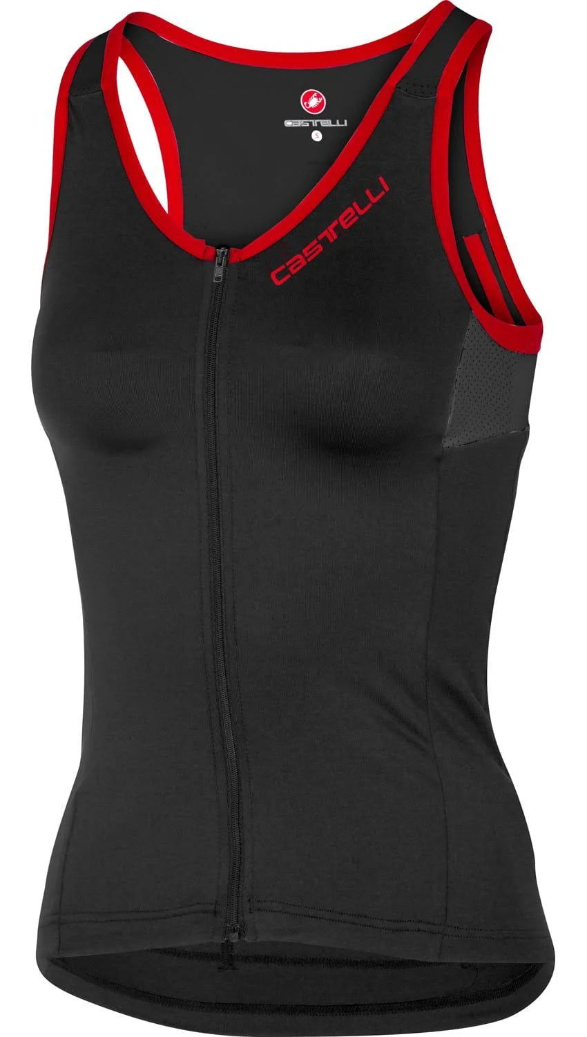 Black Red Solare Top L9186