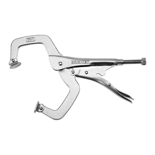 11 in. Swivel Pad C-Clamp Locking Pliers D806
