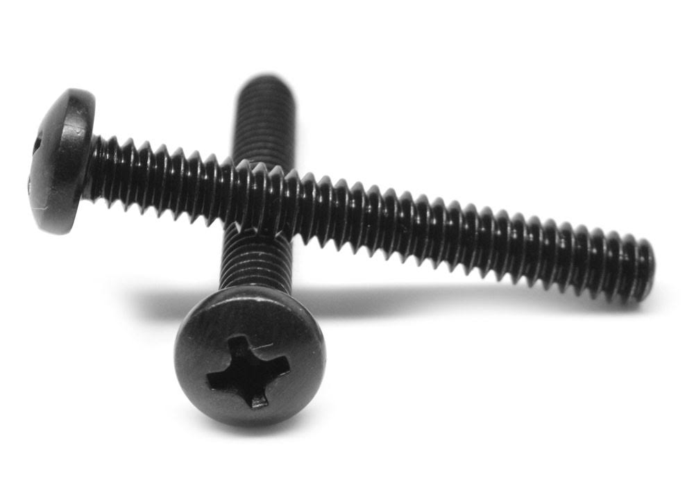 Black Oxide Coarse Thread Machine Screw I491