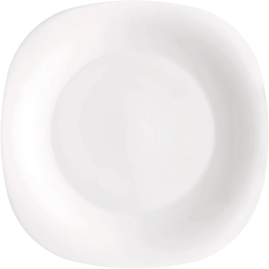 Set of 6 Tempered Opal Glass Plates R724