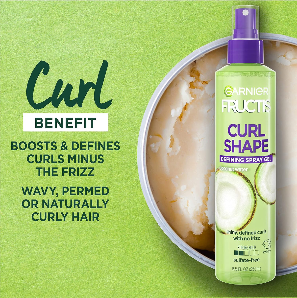 Curl Defining Spray Gel, 8.5 Fl Oz Z74149