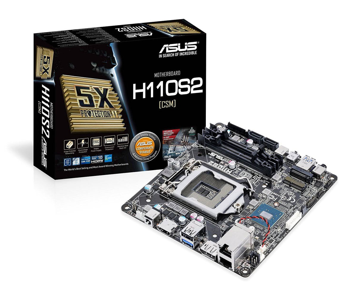 Asus H110s2/csm Desktop Motherboard I919658