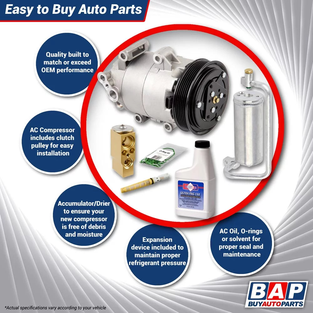 AC Compressor & A/C Repair Kit J777641