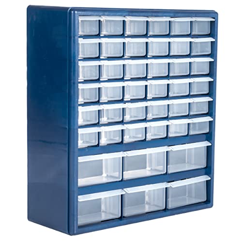 42 Compartment Plastic Storage Drawers B643