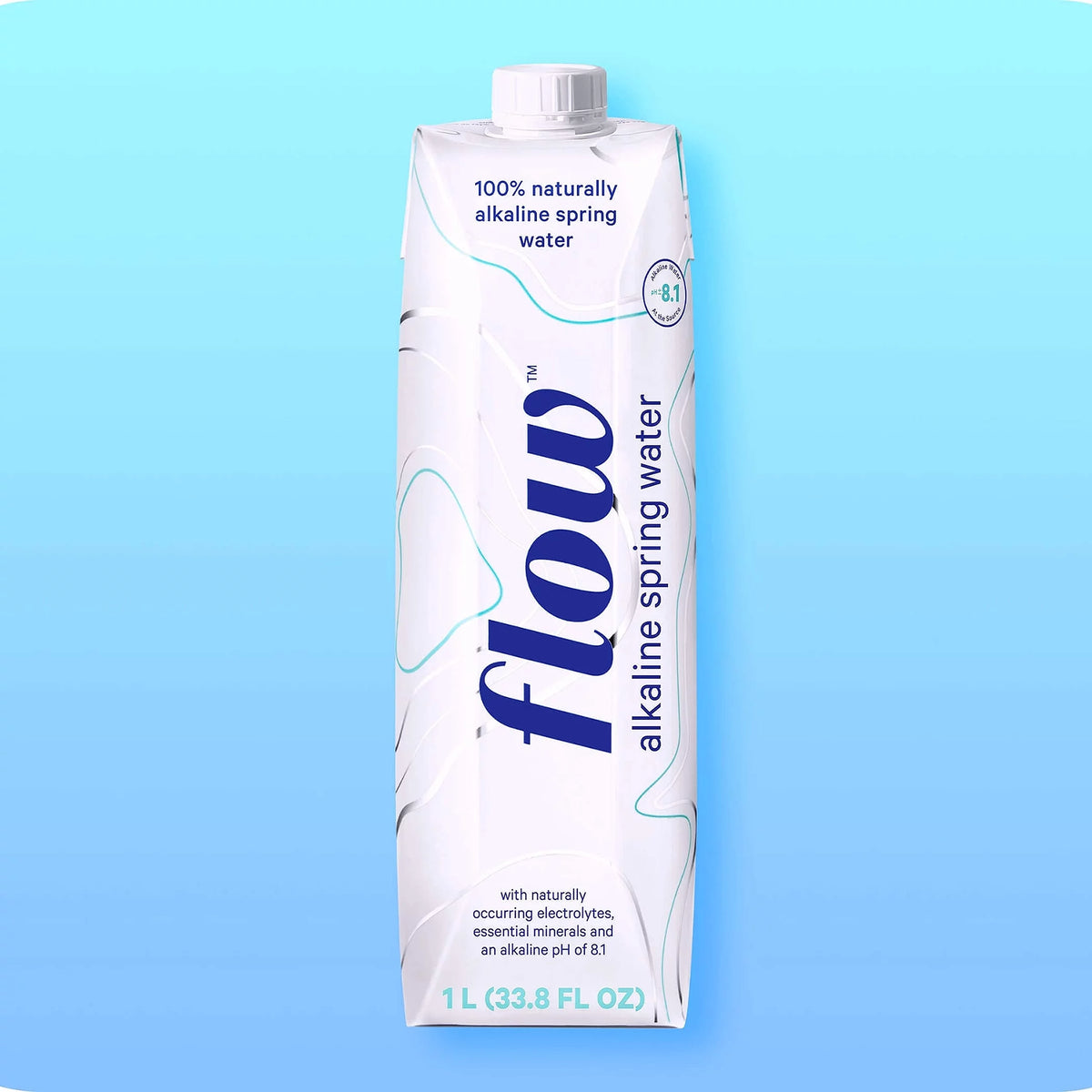 100% Naturally Alkaline Spring Water, 33.8 fl oz, 6 count J166717