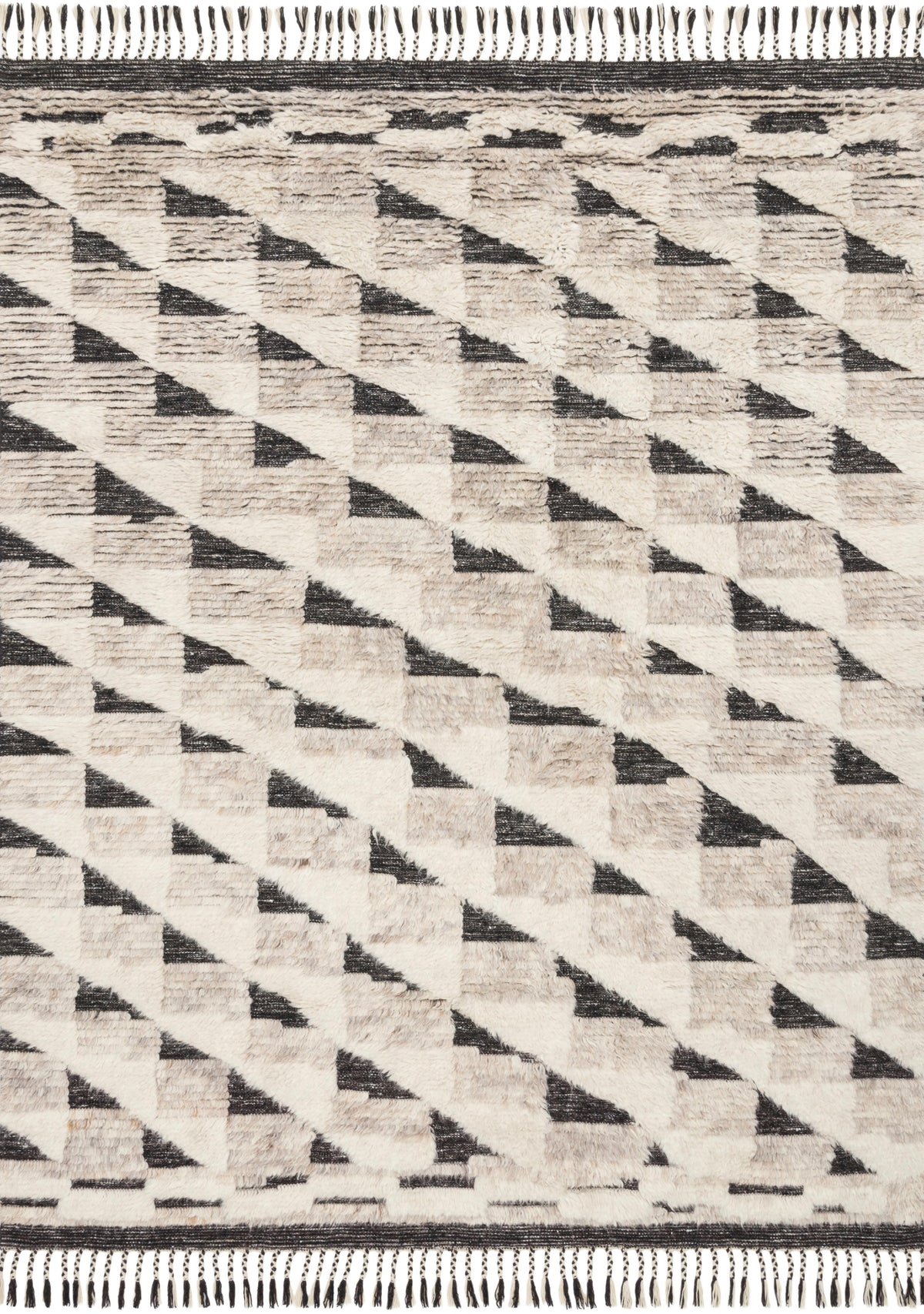 Natural Black 8'6 x 11'6 Rug Y457