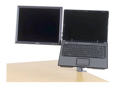 Charcoal Dual Monitor Arm H368