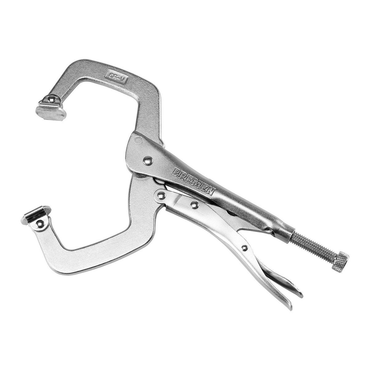11 in. Swivel Pad C-Clamp Locking Pliers D806