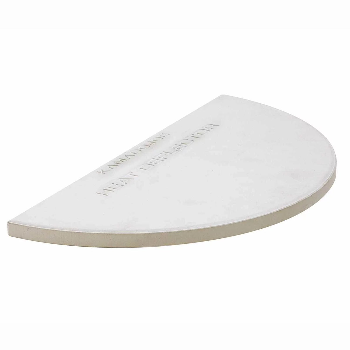 2 Pack Half Moon Heat Deflector Plate Stone Cooking Rack V2571