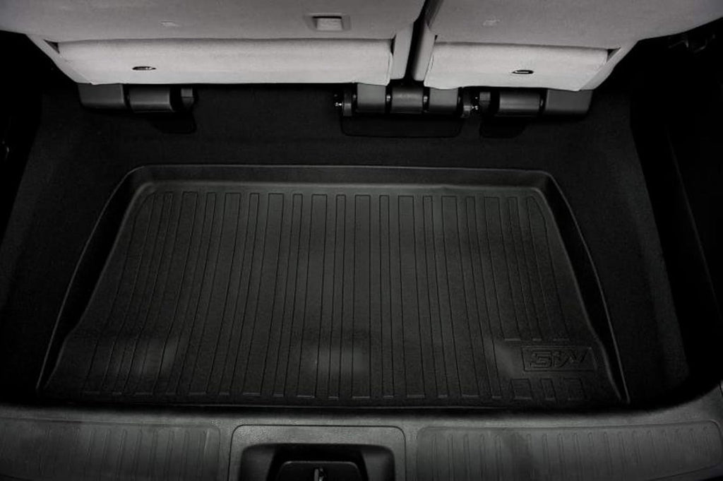 Black TPE All Weather Custom Fit Floor Liner and Cargo Mats E611312