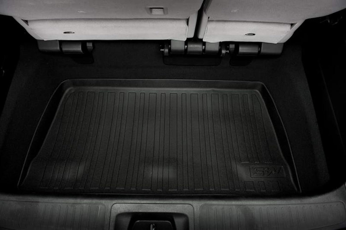 Black TPE All Weather Custom Fit Floor Liner and Cargo Mats E611312