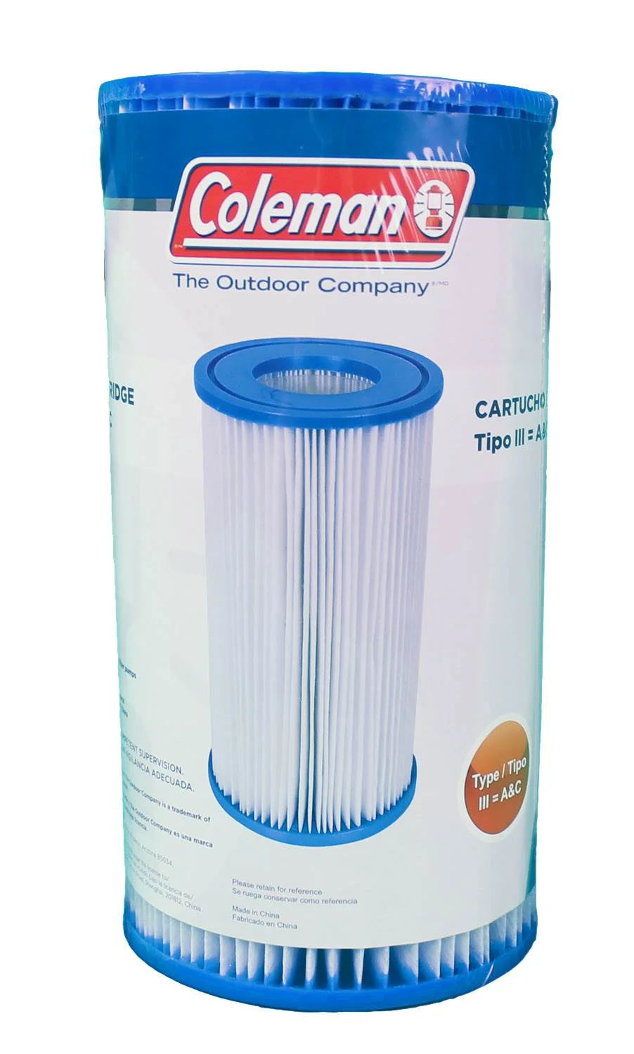 Coleman Type III A/C Swimming Pool Filter Pump Replacement Cartridge (2 Pack) T6260