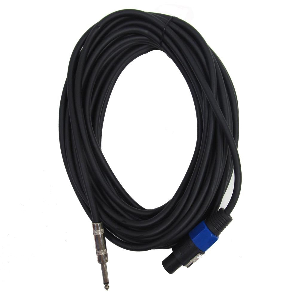 Four Pack of Speakon to 1/4 Speaker Cables 15' E841905