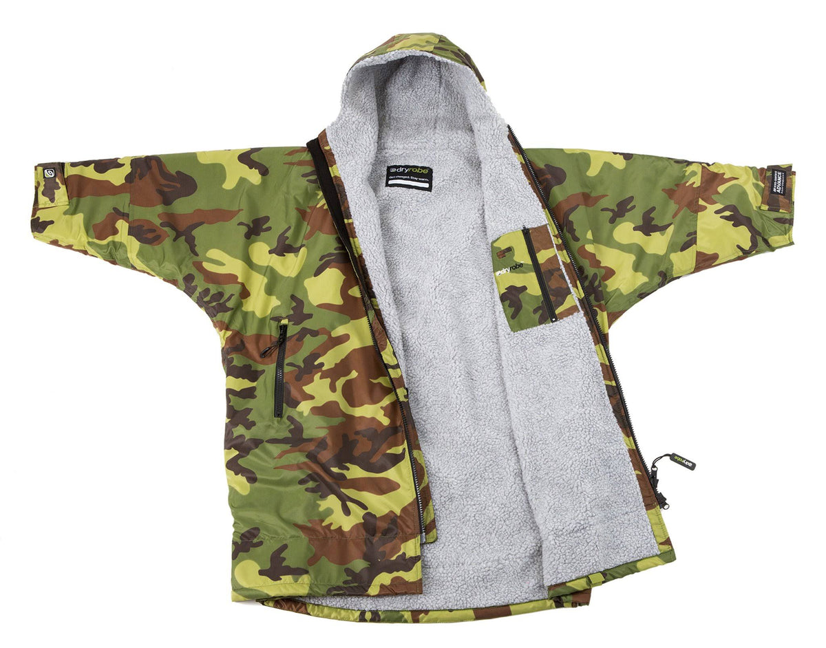 Camo Grey Kids Long Sleeve J667
