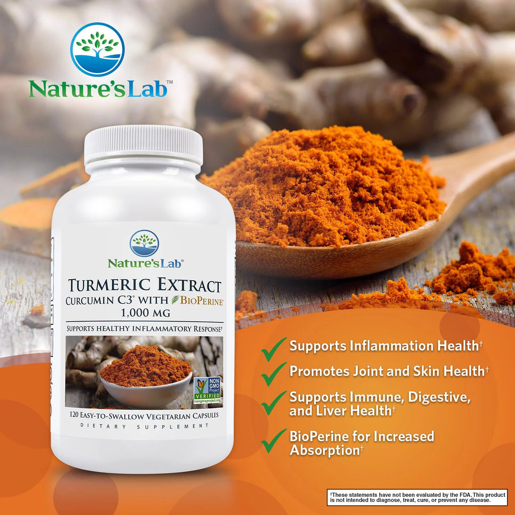 Turmeric Curcumin 1000mg 120 Capsules K846604