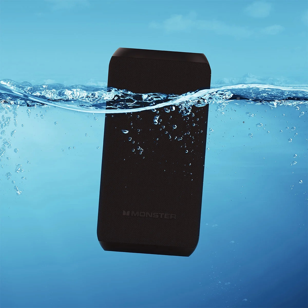 Waterproof Bluetooth Speaker with Qi Wireless Charging Pad V859