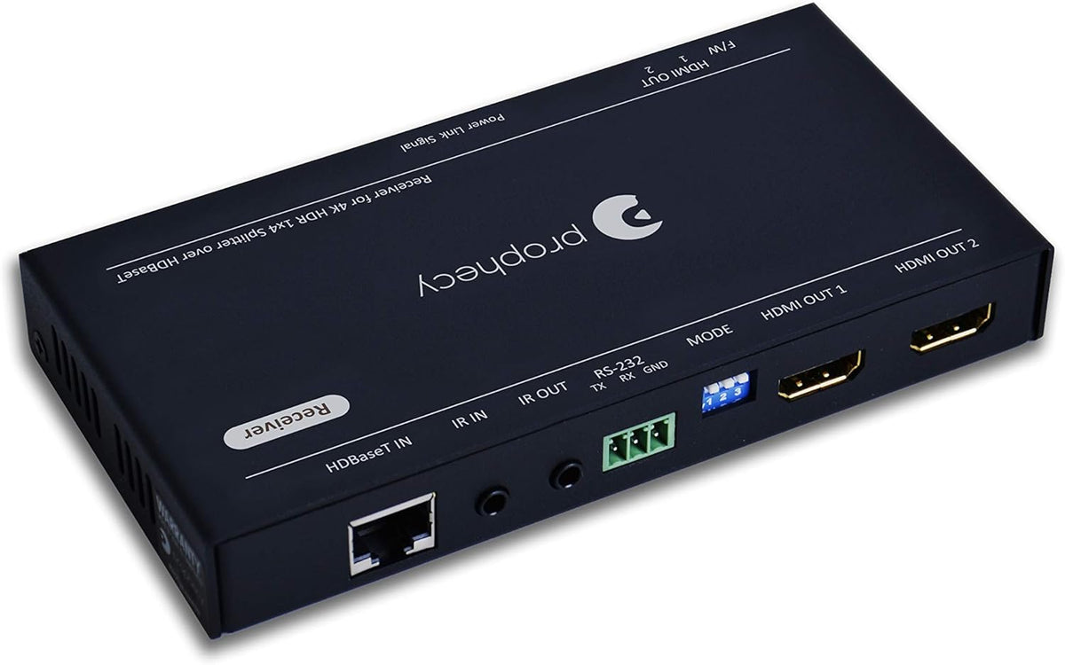 1x2 HDMI Extender Splitter Full HD 1080p Over Cat5e/Cat6/Cat7 Ethernet Cable E84278