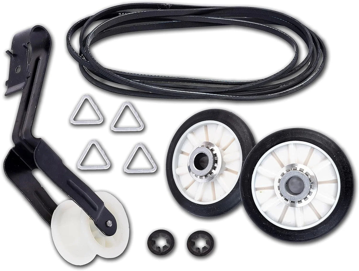 Dryer Repair Kit Drum Rollers Belt Idler Pulley M106