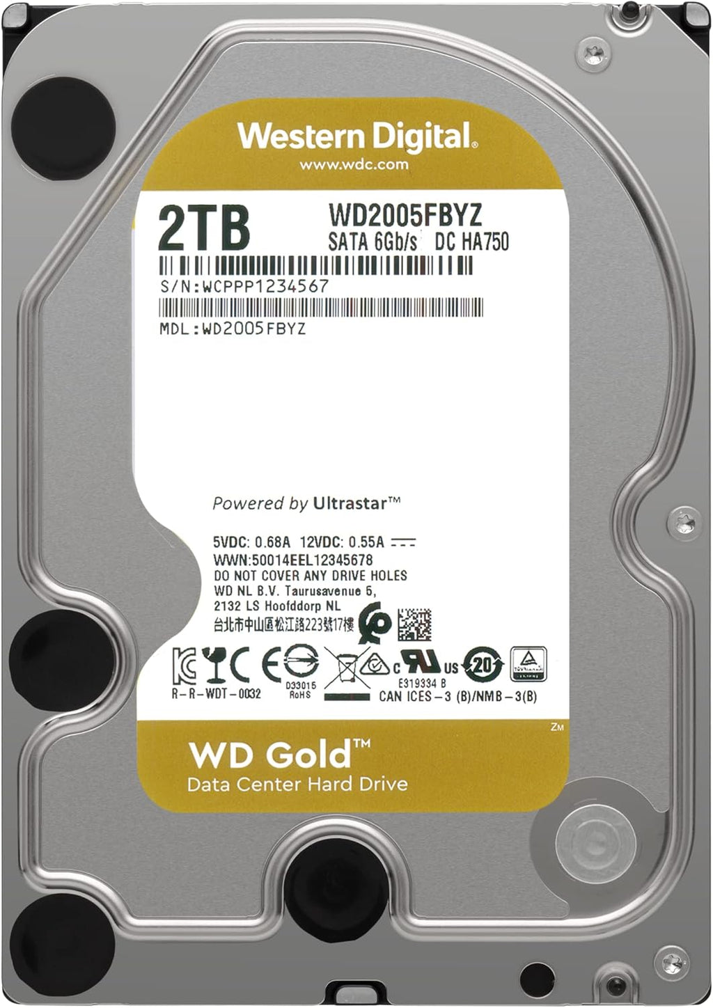 6TB 7200 RPM SATA 3.5 Internal Hard Drive K422