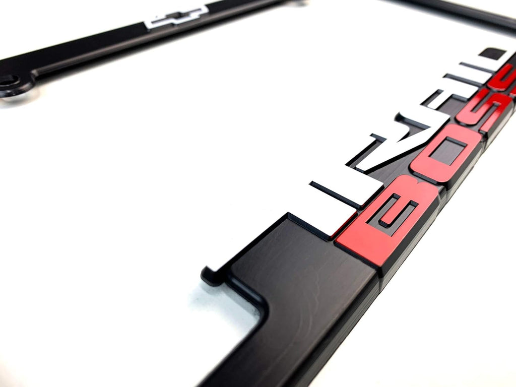 3D Raised Letter License Plate Frames (1-Pair) T95592