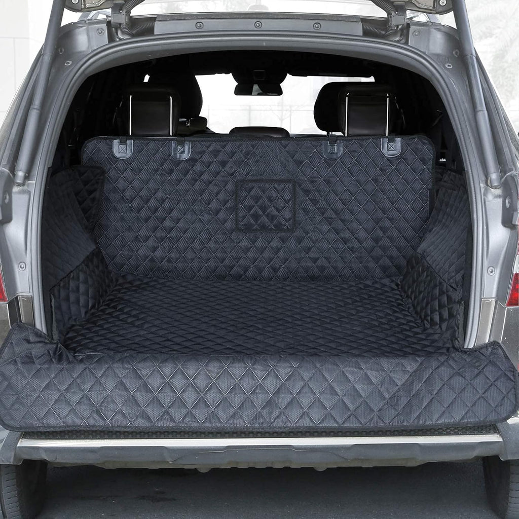 Waterproof Pet Cargo Liner with Bumper Flap Protector, Pack of 2 B94501