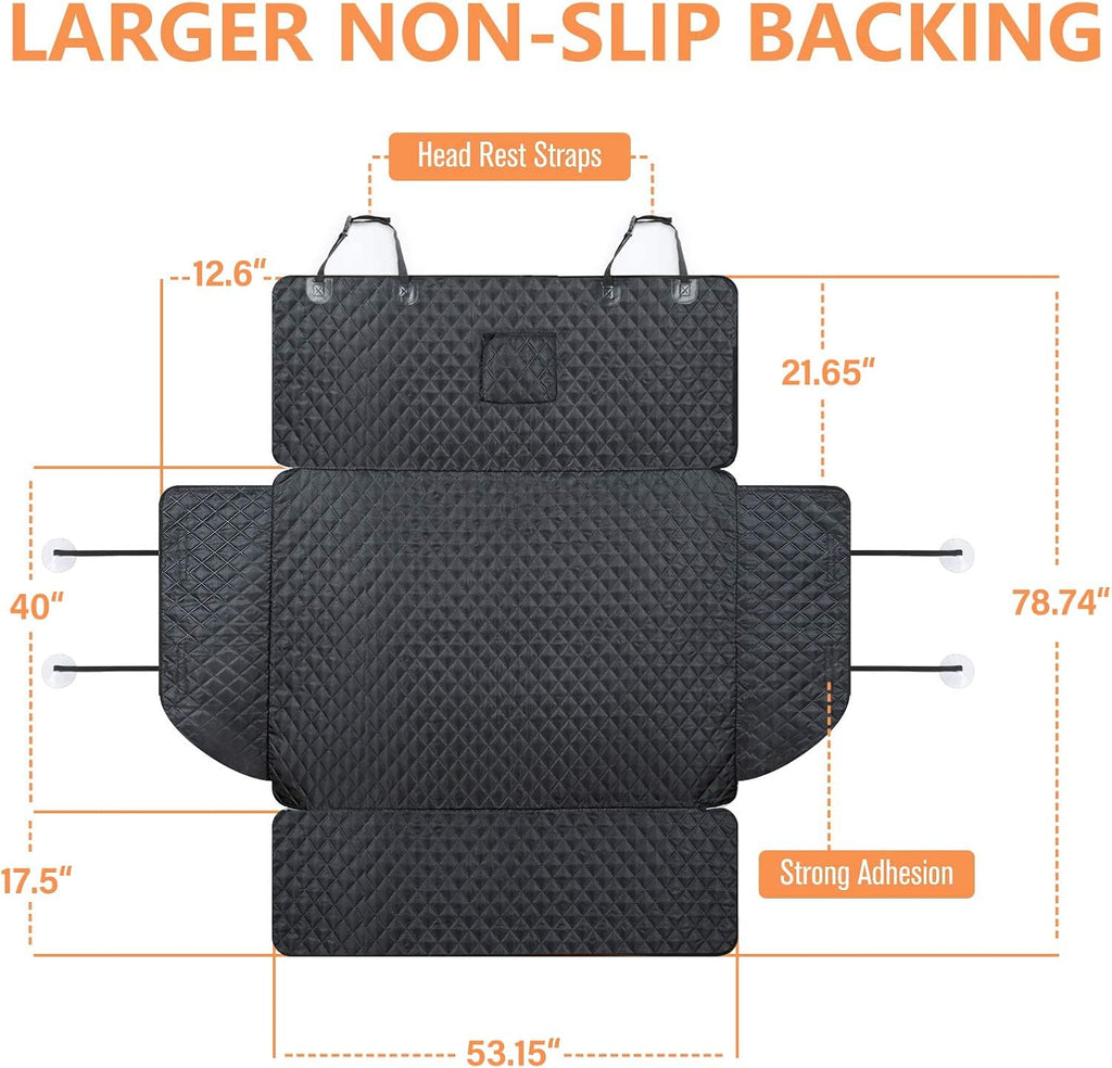 Waterproof Pet Cargo Liner with Bumper Flap Protector, Pack of 2 B94501