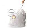 Extra Large Strong Trash Bags 50-65 Liter 13-17 Gallon 240 Count W19773