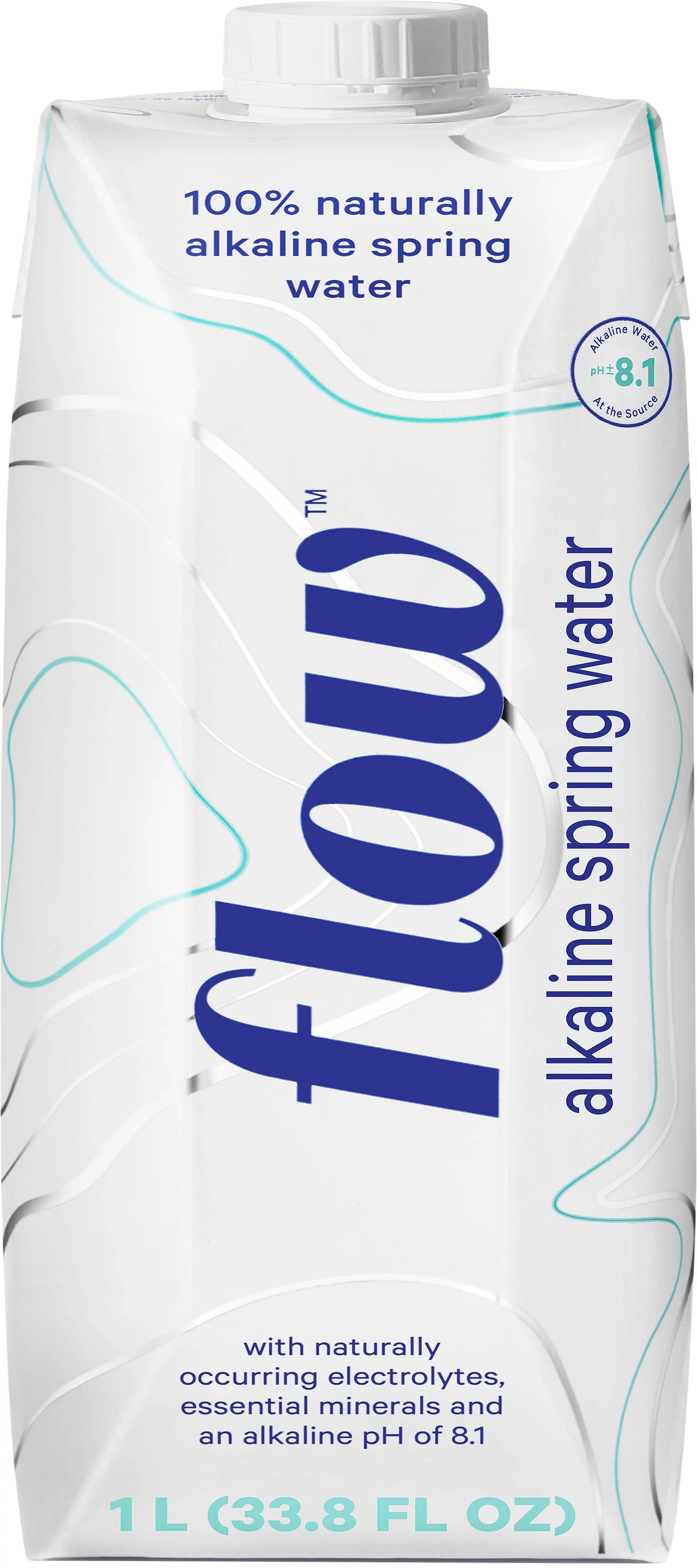 100% Naturally Alkaline Spring Water, 33.8 fl oz, 6 count J166717
