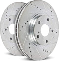 Front Evolution Drilled & Slotted Rotor Pair Q2599