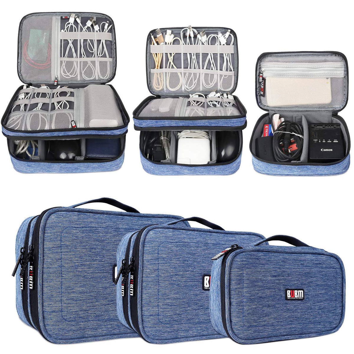 Universal Travel Cable Organizer Carry Bag H9470
