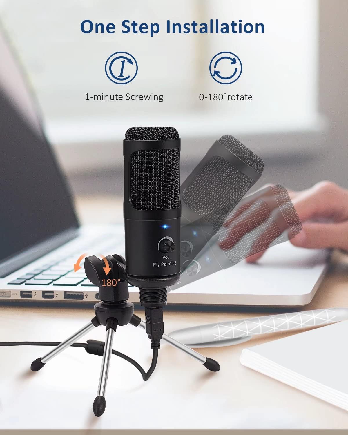 USB Condenser Studio Microphone V92581