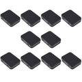 5 PCS Mini Rectangular Tin Storage Boxes with Lids Black J531