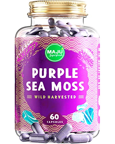 Purple Sea Moss Capsules 60 ct V1406