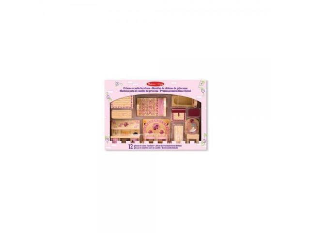 12 Pcs Wooden Dollhouse Furniture M4485