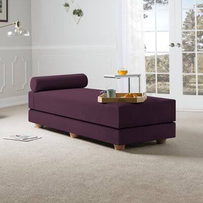 Convertible Queen Solid Wood Daybed with Mattress K752424