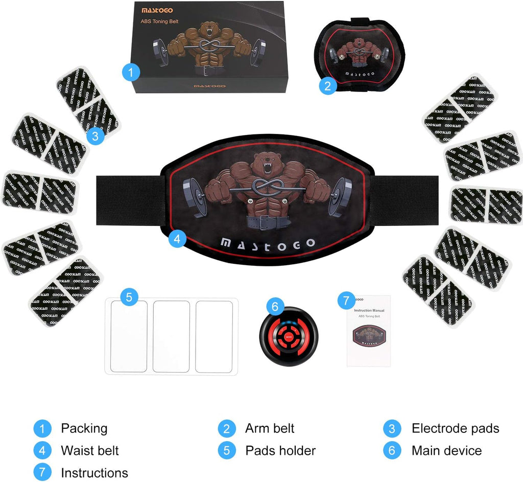 EMS Ab Toning Training Belt R93831