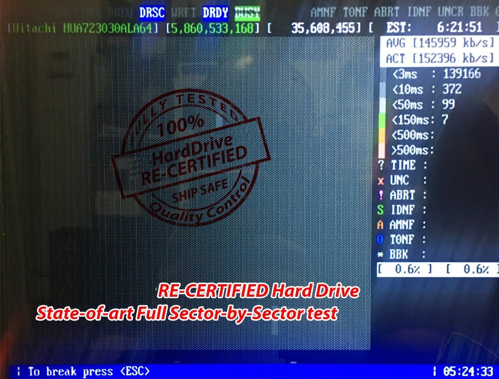 8TB 7200RPM 256MB Cache SATA 6Gb/s 3.5in Enterprise Hard Drive A1372