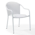 4-Piece Stackable Wicker Outdoor Chair Set E8837