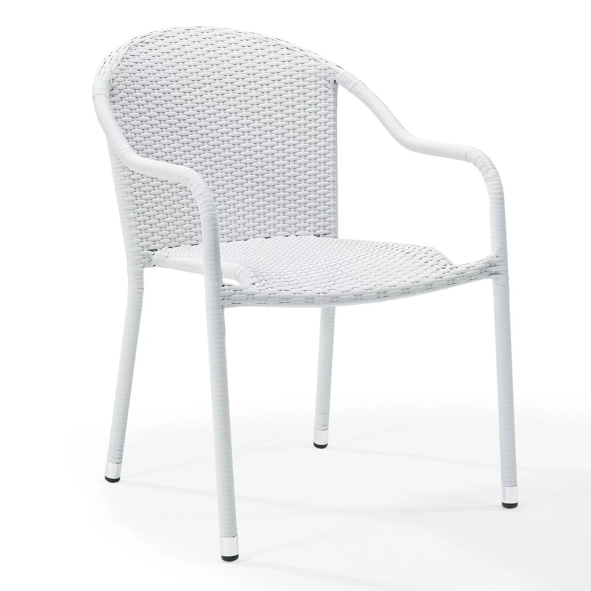 4-Piece Stackable Wicker Outdoor Chair Set E8837