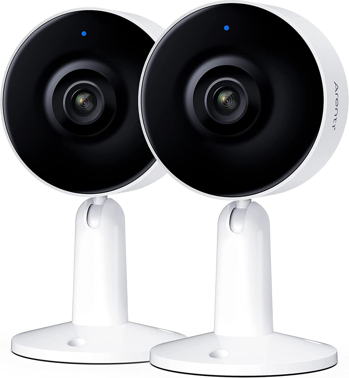 Indoor Home Security Camera 2-Pack, 1080P Full HD, Night Vision, Two Way Audio H18558