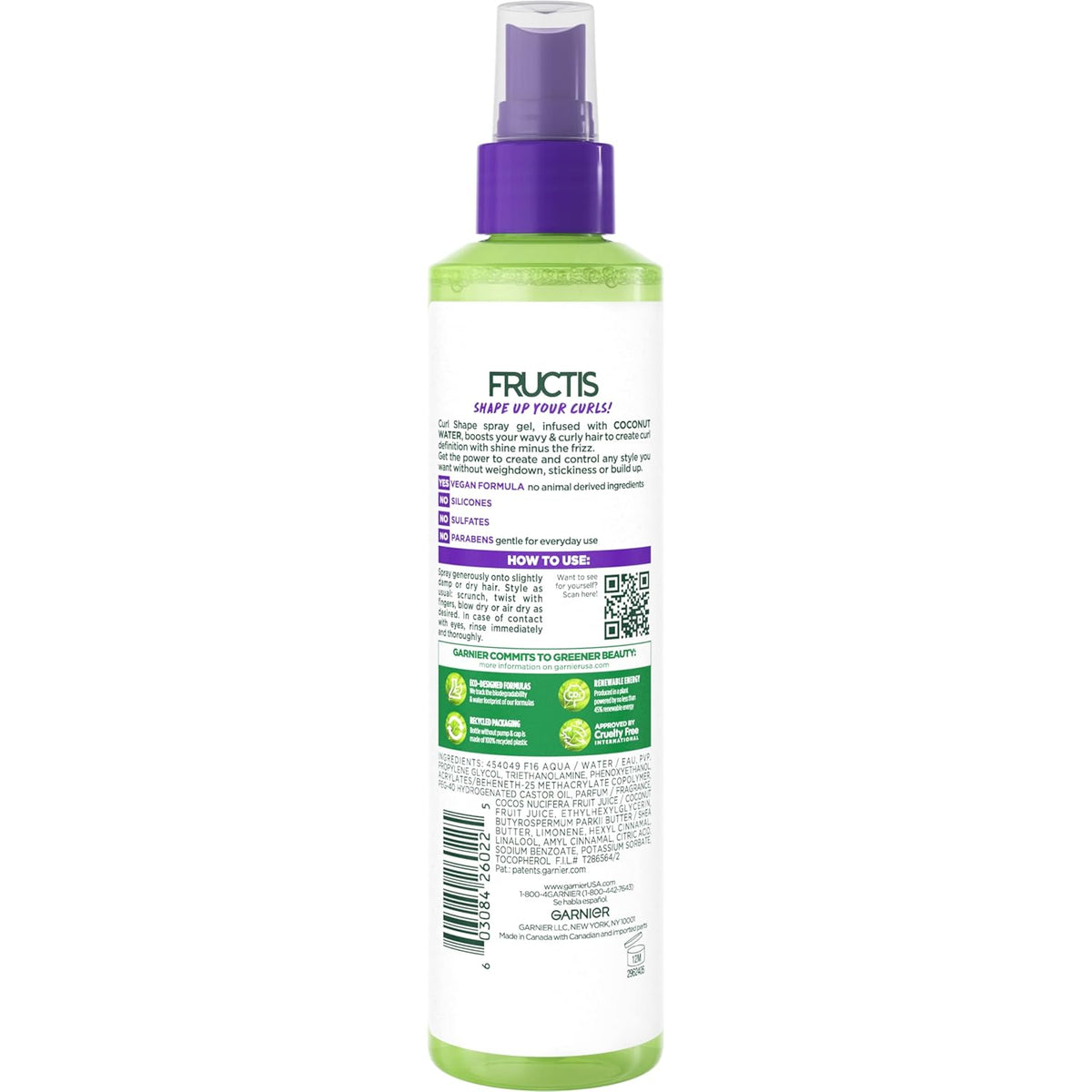 Curl Defining Spray Gel, 8.5 Fl Oz Z74149