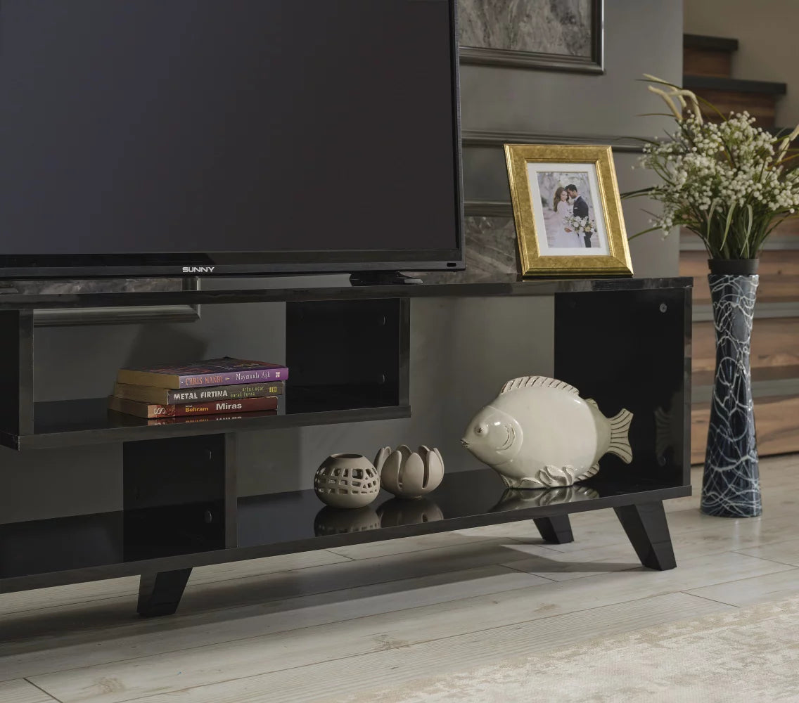 Black 67 Inch Tv Stand F8458